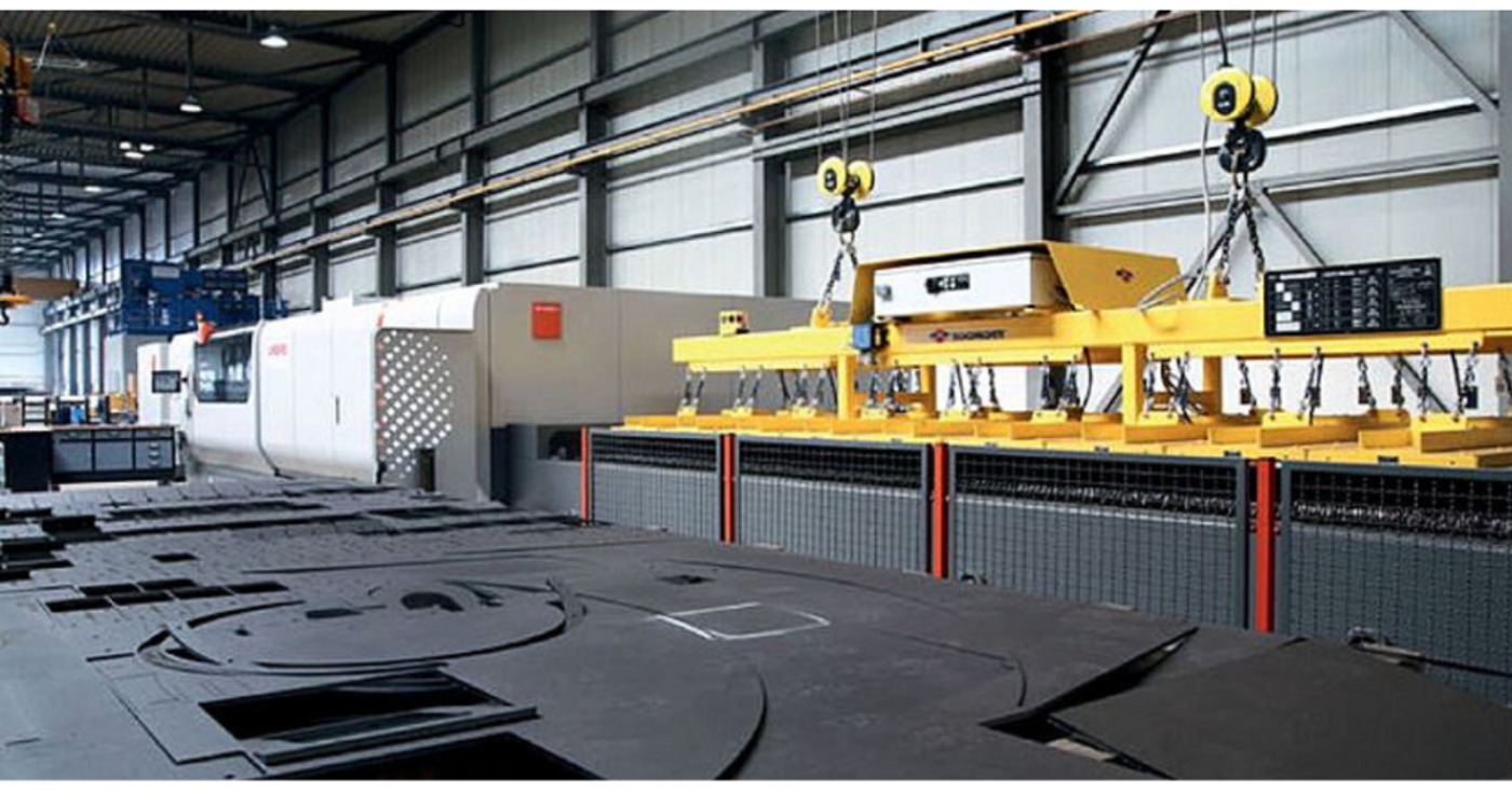 Sistema TT per scarico letto di taglio